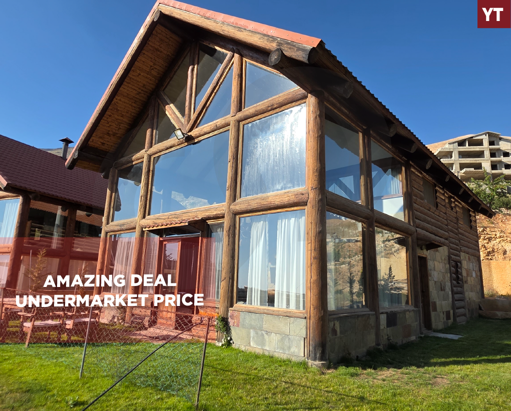 LUXURY WOODEN CHALET, CALM AREA, CADARS-BCHARRE