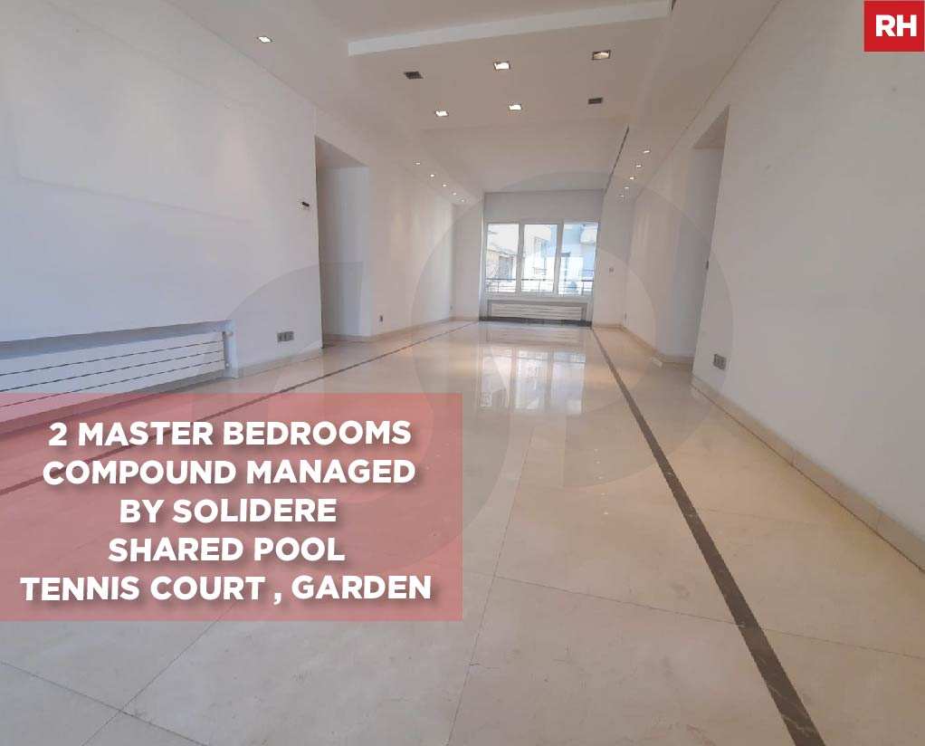 Shared pool, tennis court , garden Beirut, downtown