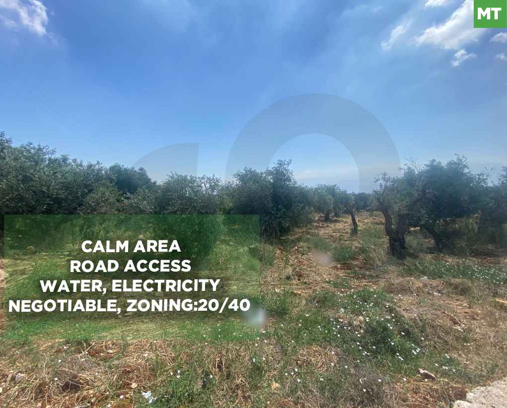 QUIET AREA/LAND/PANORAMIC VIEW/NAKHLEH-KOURA