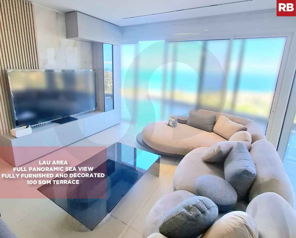 FULLY FURNISHED/PANORAMIC VIEW/BLAT-JBEIL