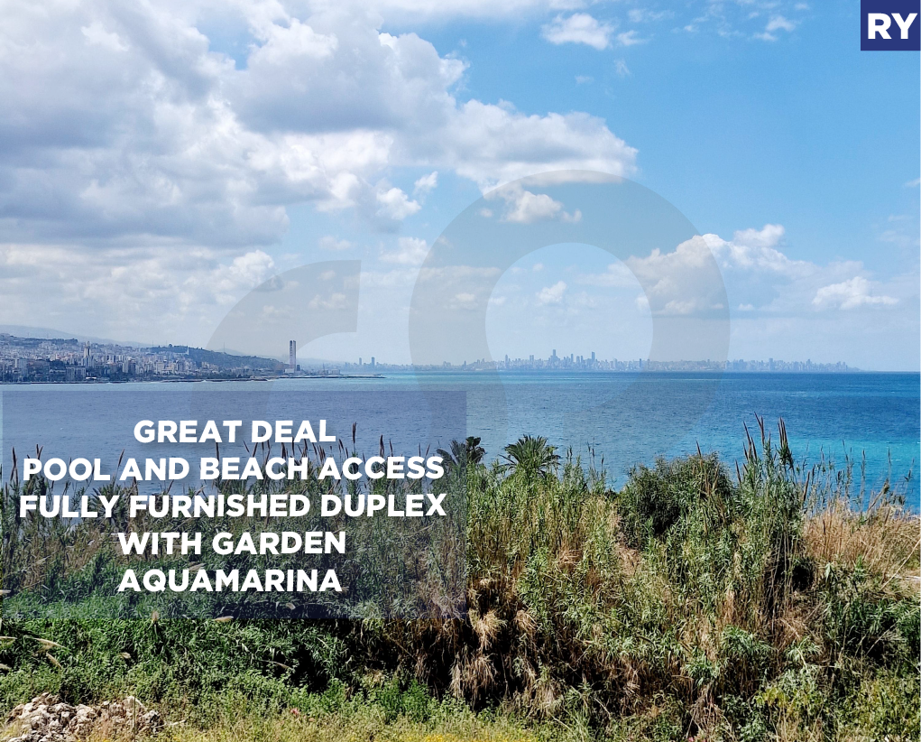 Great Deal, Fully Furnished Duplex with garden, AquaMarina