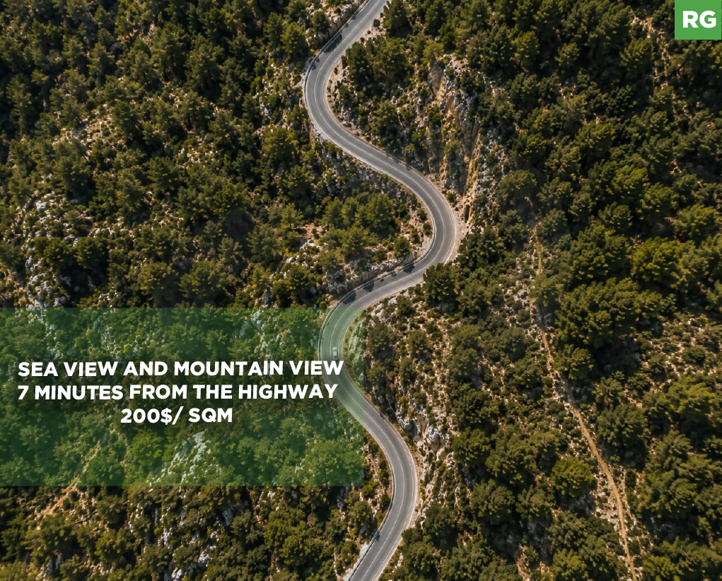 SEA AND MOUNTAIN VIEW, LAND FOR SALE, BREIJ-JBEIL