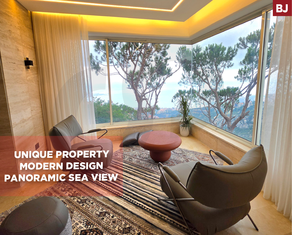 PANORAMIC SEA VIEW, FULLY FURNISHED, CHNANIIR-KESEROUAN