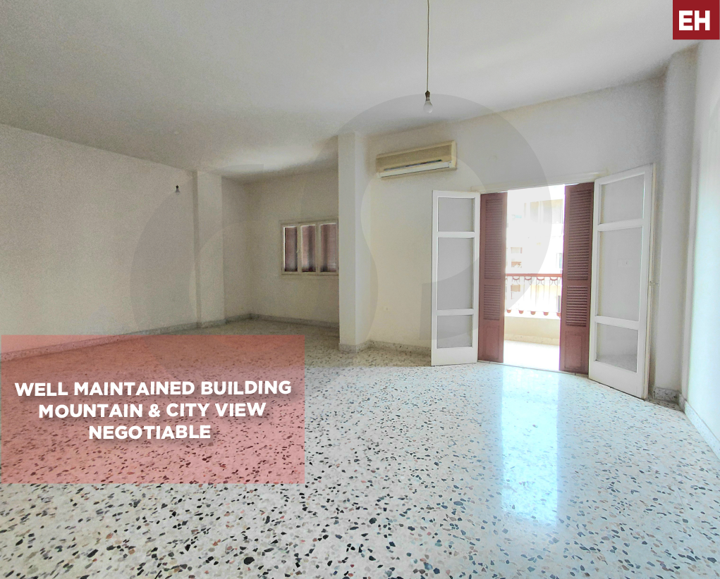 MOUNTAIN AND CITY VIEW, APARTMENT FOR SALE, BAOUCHRIEH-METN