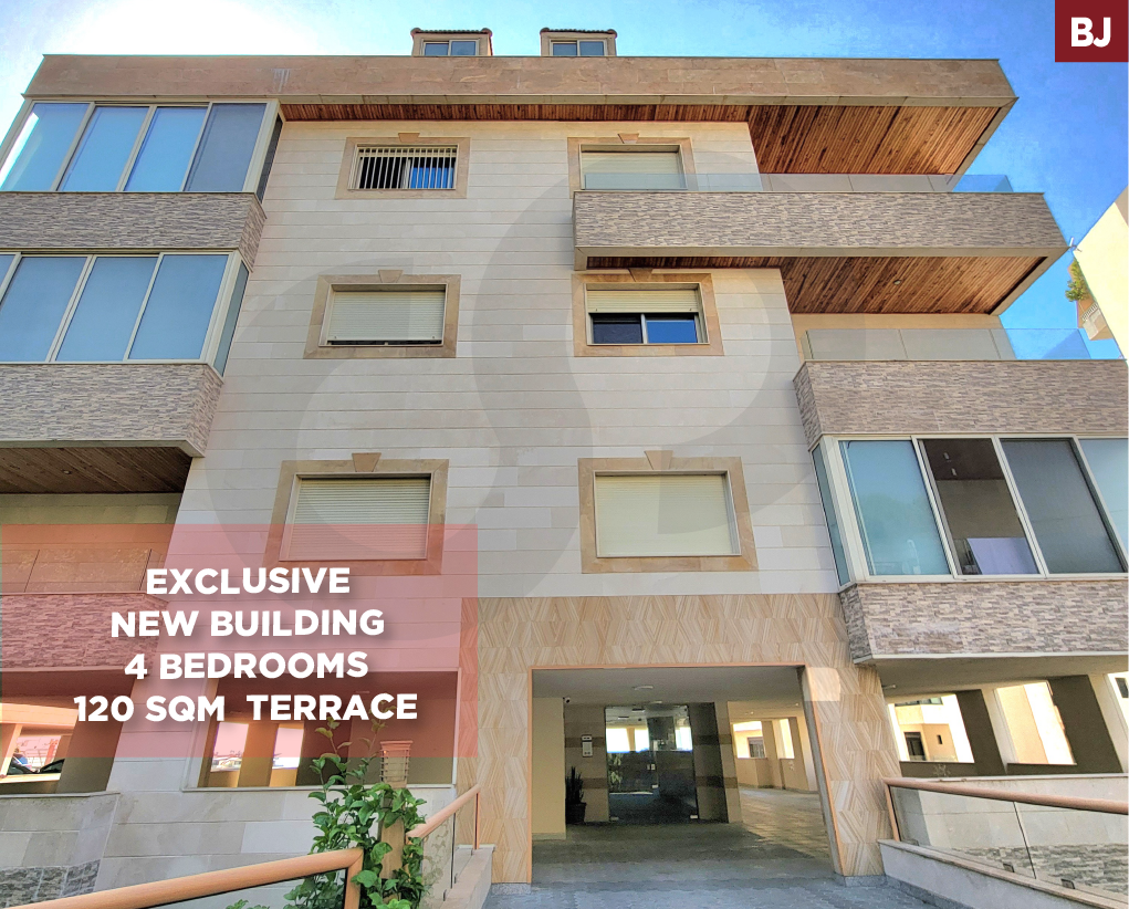 PRIME LOCATION, LUXURY BUILDING, TERRACE, SAHEL ALMA-KESEROUAN