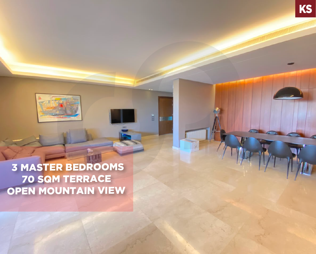OPEN MOUNTAIN VIEW, TERRACE, MAR TAKLA-BAABDA