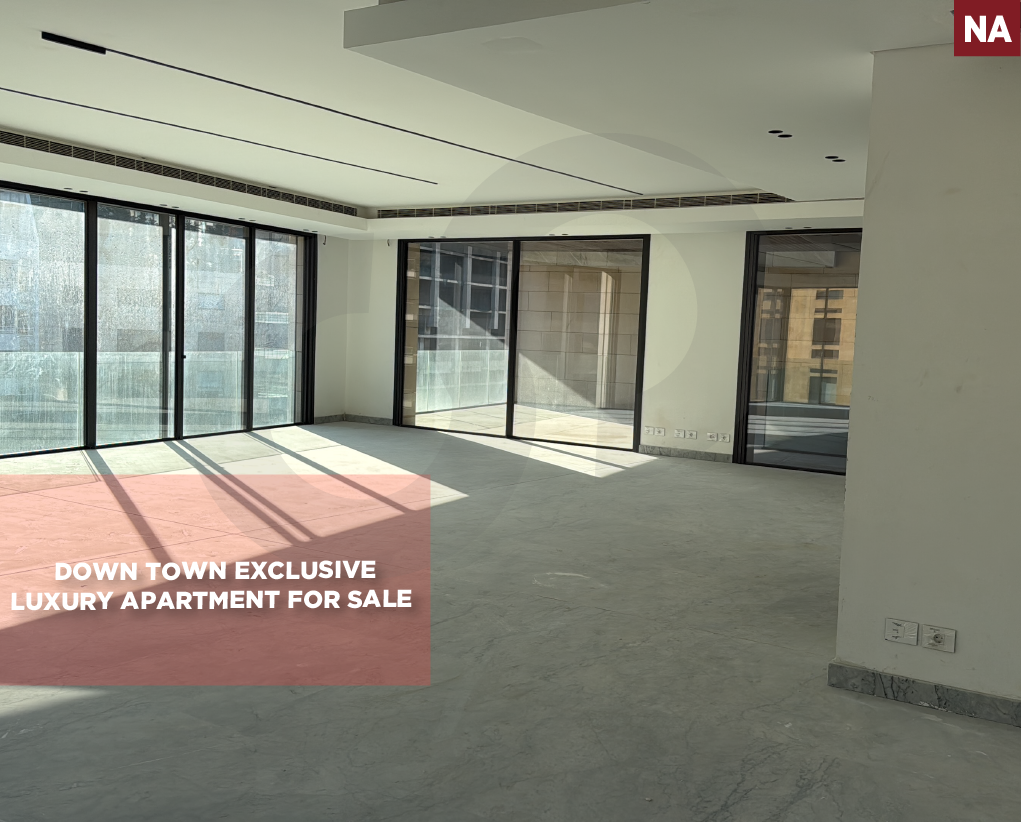 DOWN TOWN EXCLUSIVE LUXURY APARTMENT FOR SALE, BEIRUT