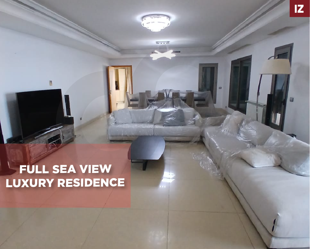 Luxury Full Sea View Residence in Prime Ain El Mrayse Location