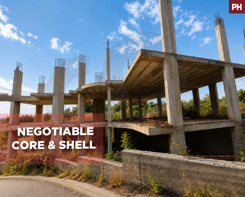 CORE AND SHELL, PEACEFUL AREA, AIN SAADEH-METN