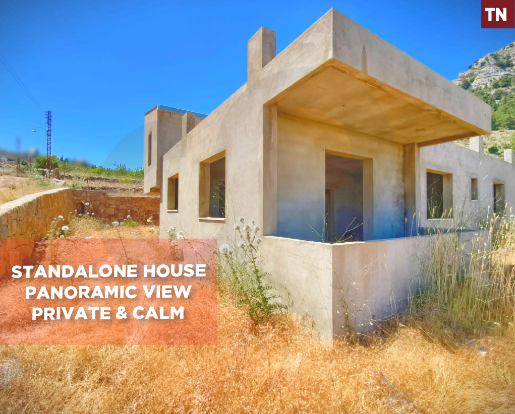 Standalone House on 530 SQM Land Between Ejbaa & Ehden | Panoramic View