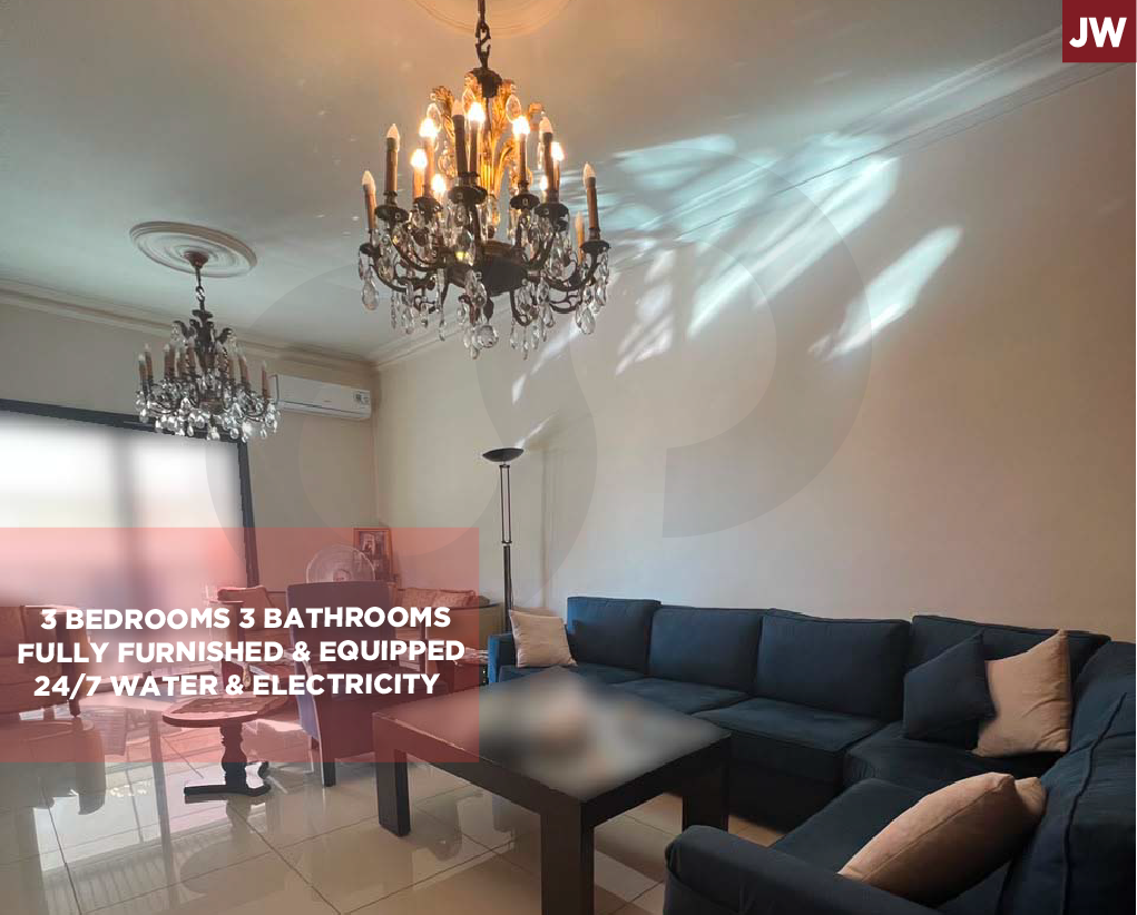 FULLY FURNISHED / CALM AREA / ARAMOUN-ALEY