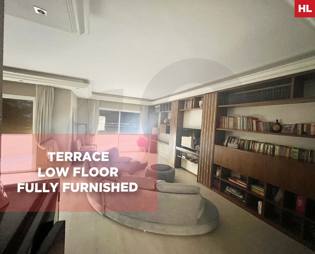 Prime location/Fully furnished/Terrace/Beirut/Koraytem