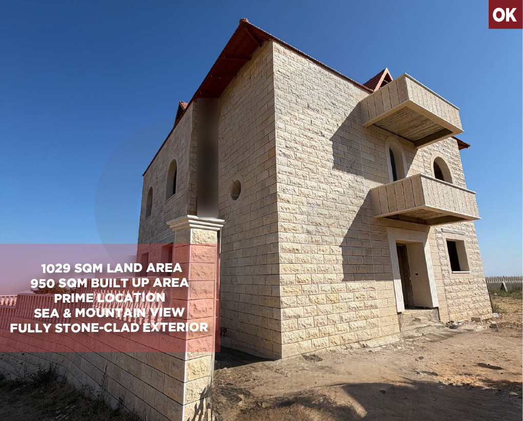 LUXURY VILLA / SEA AND MOUNTAIN VIEW / BHAMDOUN-ALEY
