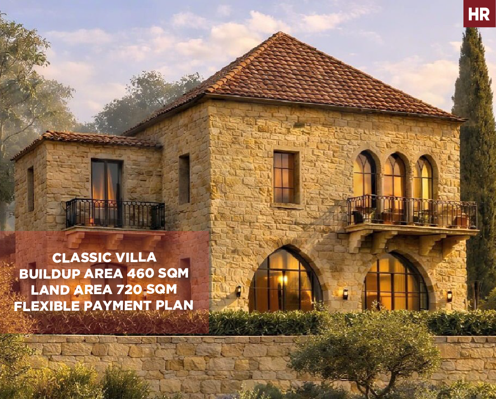 CLASSIC VILLA FOR SALE / OPEN VIEW / UNDER CONSTRUCTION / SALIMA-BAABDA