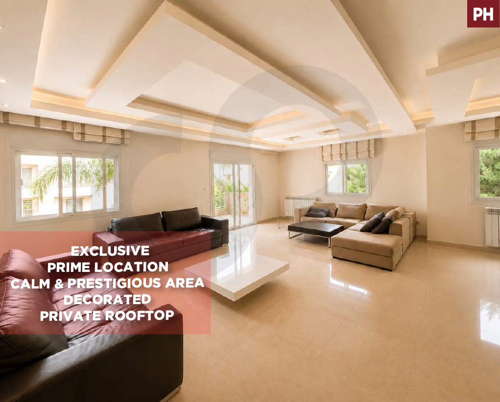 Prime Beit Mery – METN | Decorated Apartment / Rooftop & Partial View
