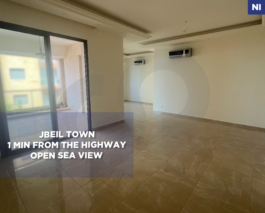 OPEN SEA VIEW/1 MIN FROM THE HIGHWAY/prime location/Jbeil Town — الصورة 1