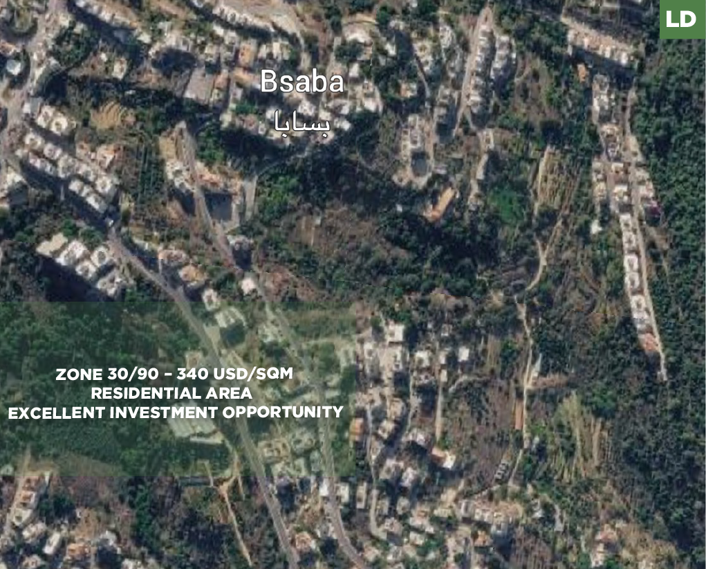 Excellent Investment Opportunity/Flat Land for Sale in Bsaba – Baabda