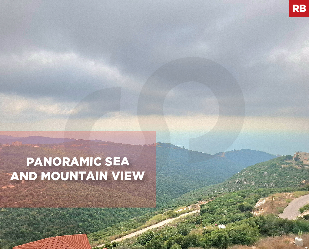 Panoramic Sea and mountain View/Peaceful surroundings/Jbeil/Breij