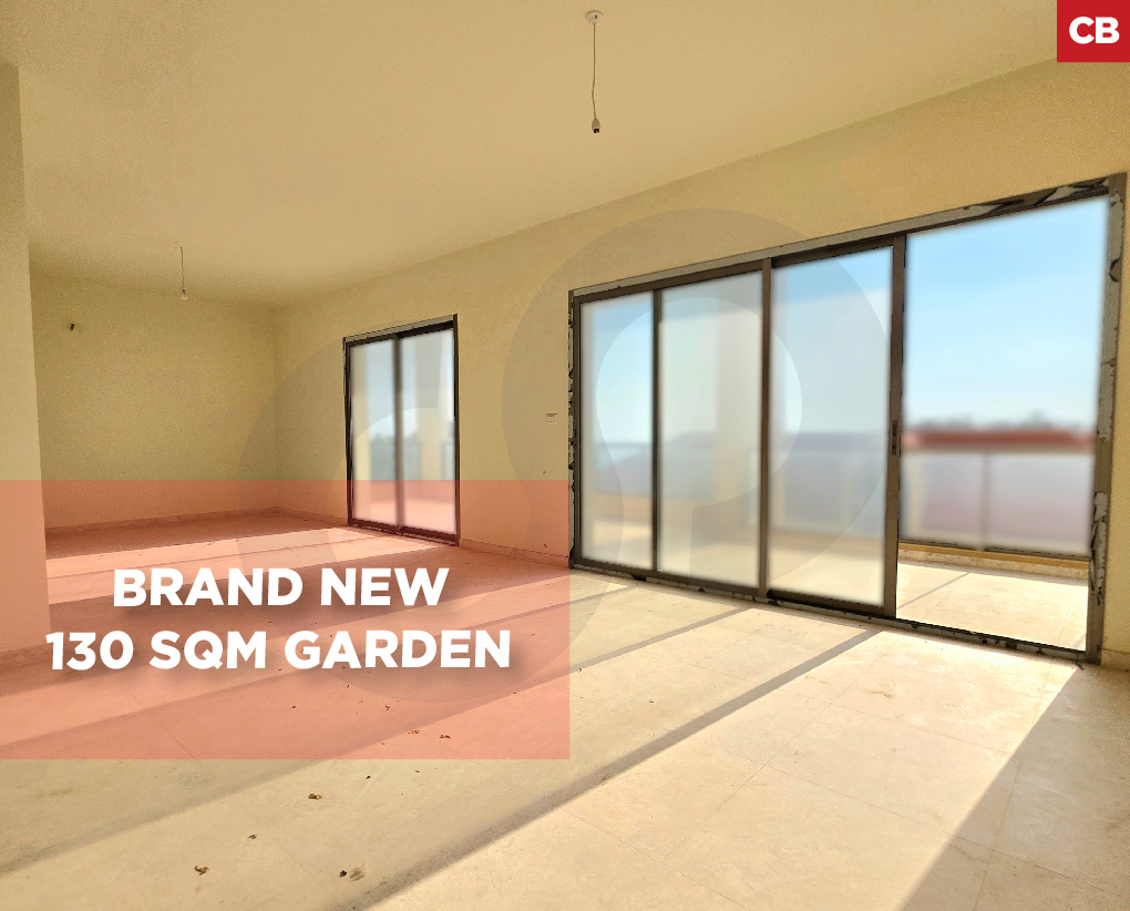 Brand new/130 sqm garden/Spacious apartment/Keserouan/Ghazir