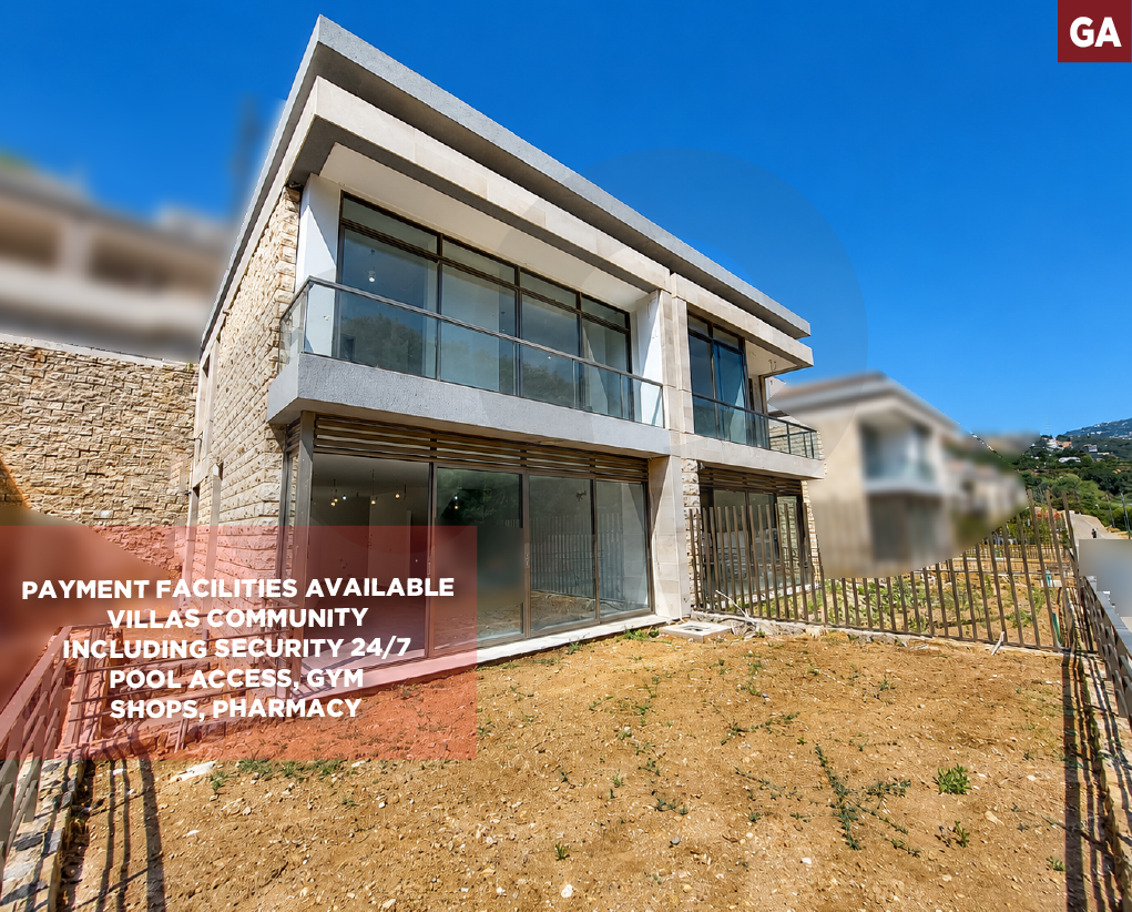 VILLA FOR SALE / MOUNTAIN VIEW / GARDEN / MANSOURIEH-METN — الصورة 1