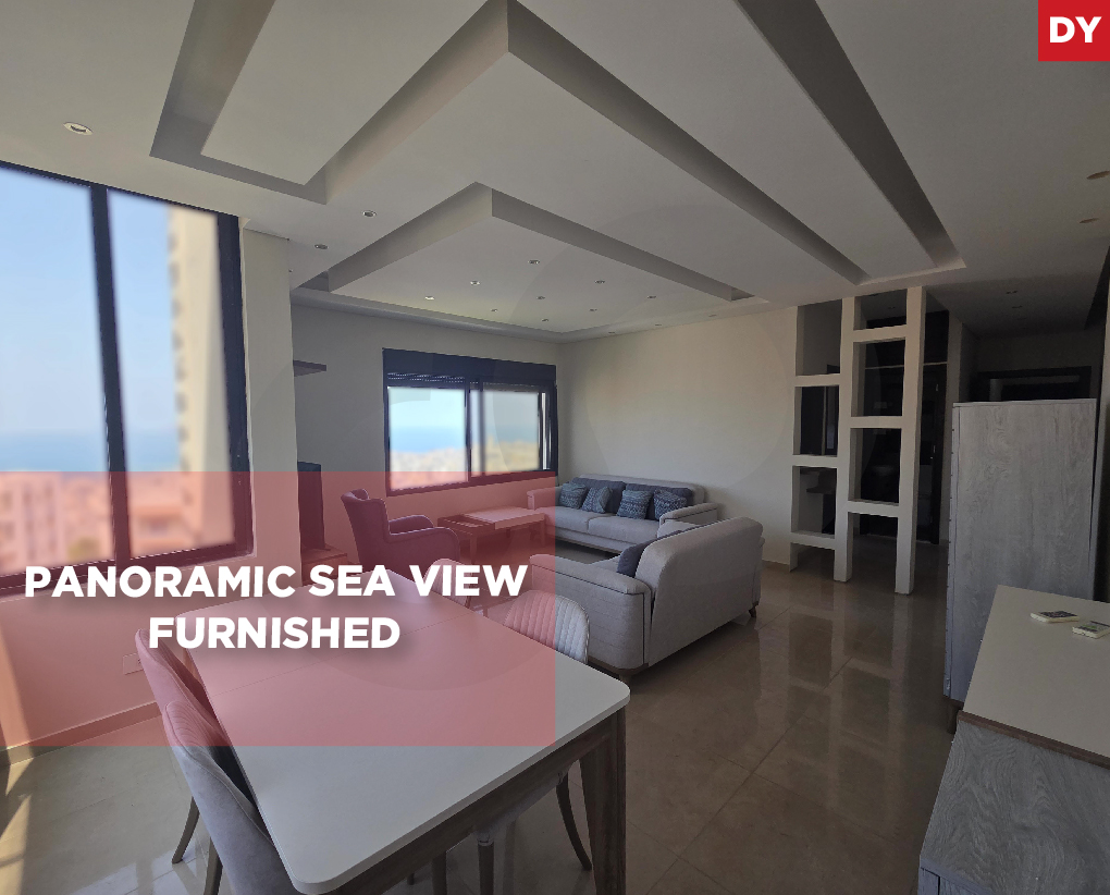 Panoramic sea view/furnished/Keserouan/Zouk Mosbeh