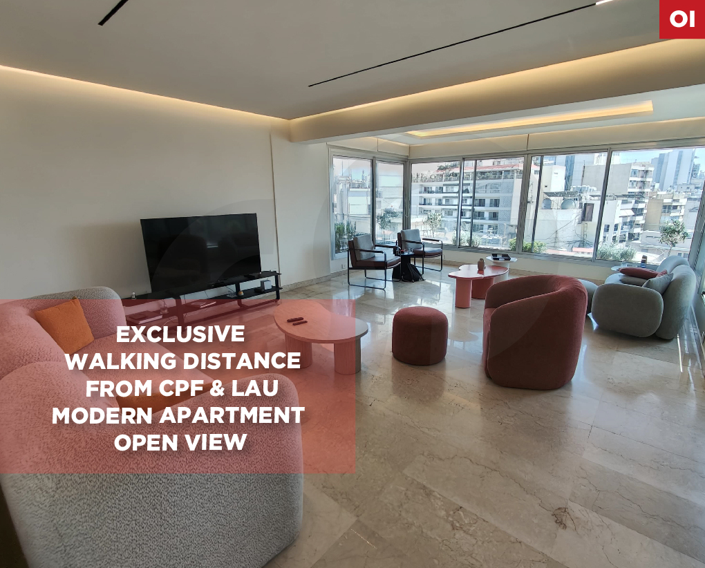 Exclusive/Modern apartment/Open View/Beirut/Koraytem