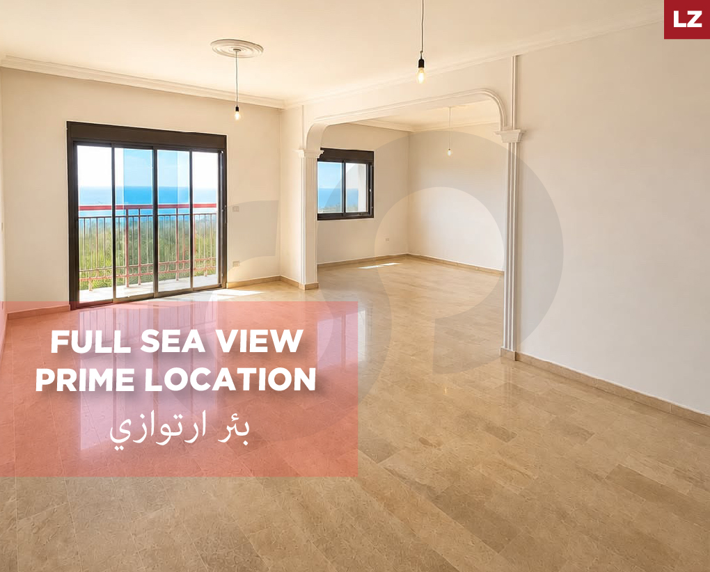Prime location/Full sea view/Spacious Apartment/Aley/Bchamoun