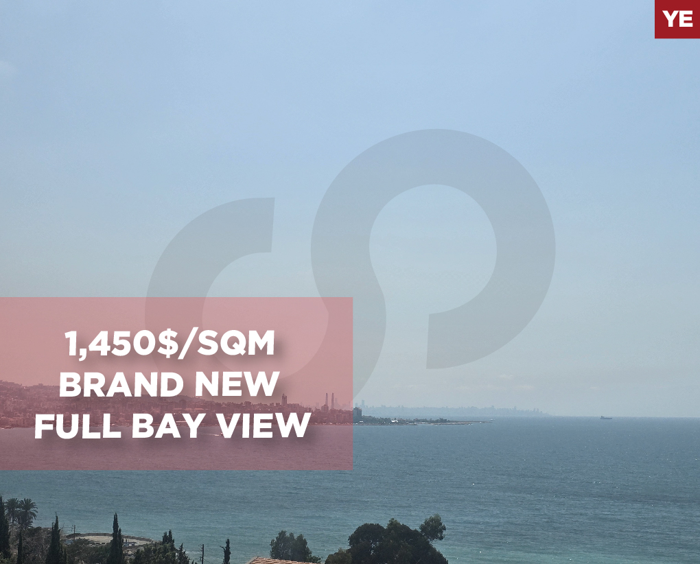 BRAND NEW/Full Panoramic Bay View/Keserouan/Adma