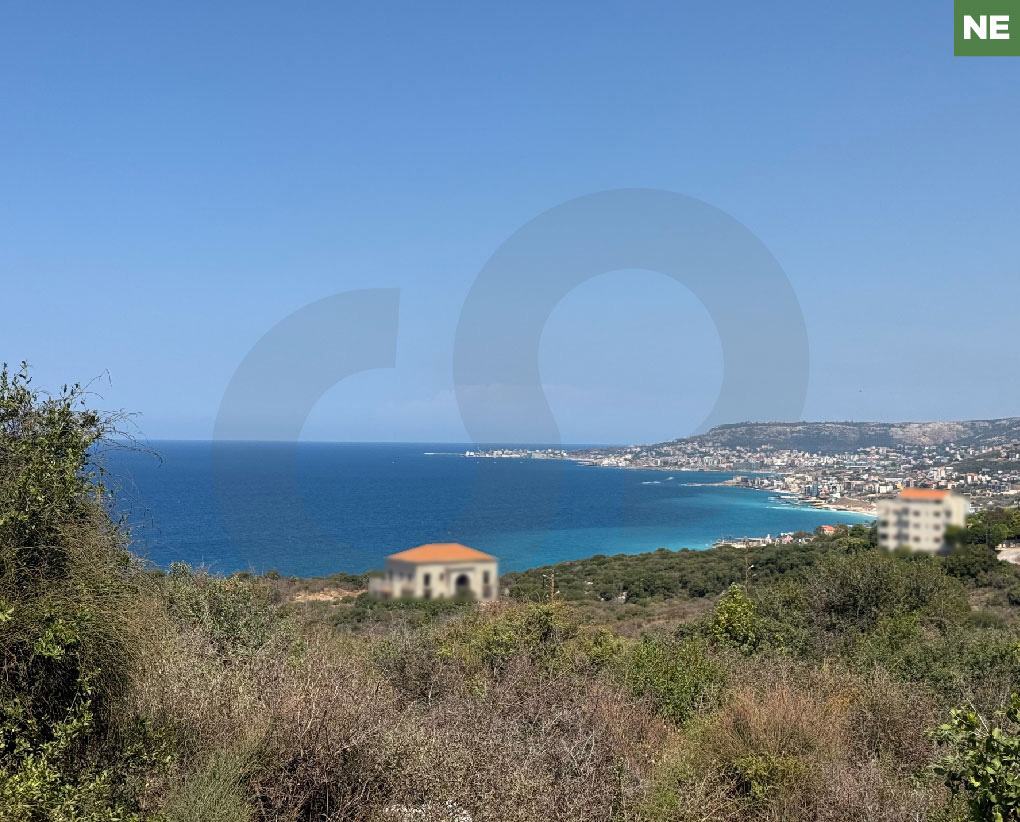 LAND/Open sea and mountain view/Excellent potential/Berbara,jbeil