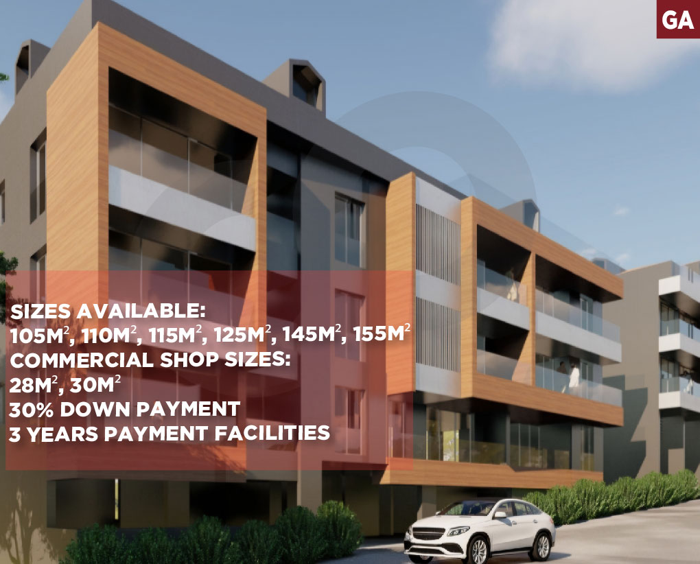 UNDER CONSTRUCTION /30% down payment/Units of various sizes/Mansourieh, metn — الصورة 1