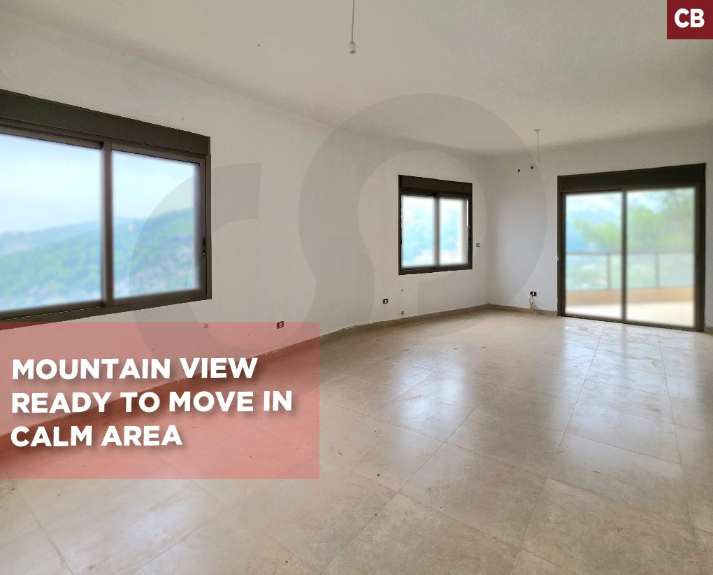 Mountain-View Apartment/Quiet Dead-End Street/ghazir,keserouan