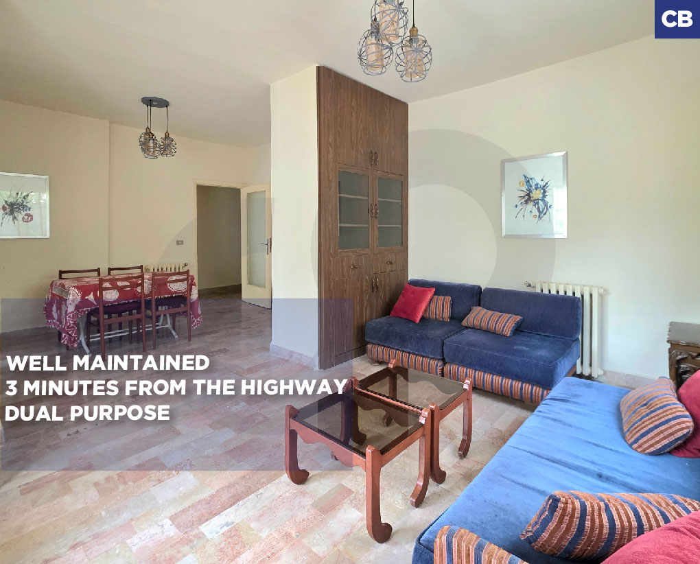 Ground Floor/semi-furnished/well-priced/Kfar hbab,keserouan — الصورة 1