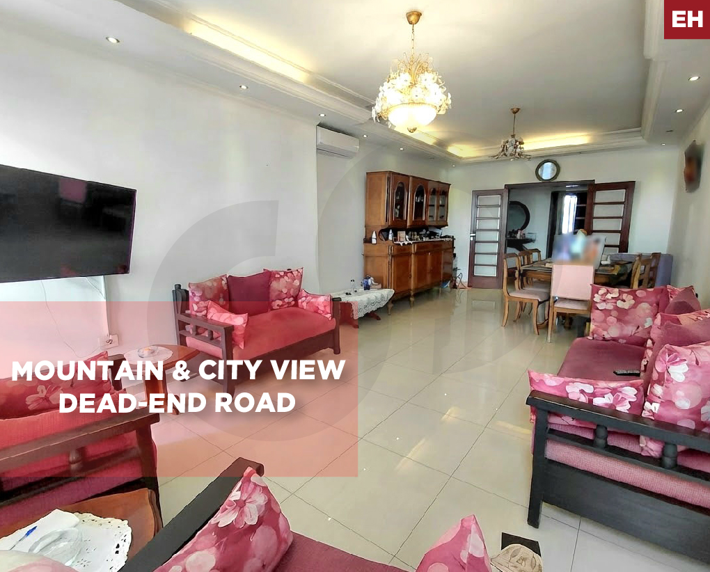 Mountain & City View/Dead-end road/Well-maintained building/Metn/Sad El Baouchriyeh — الصورة 1
