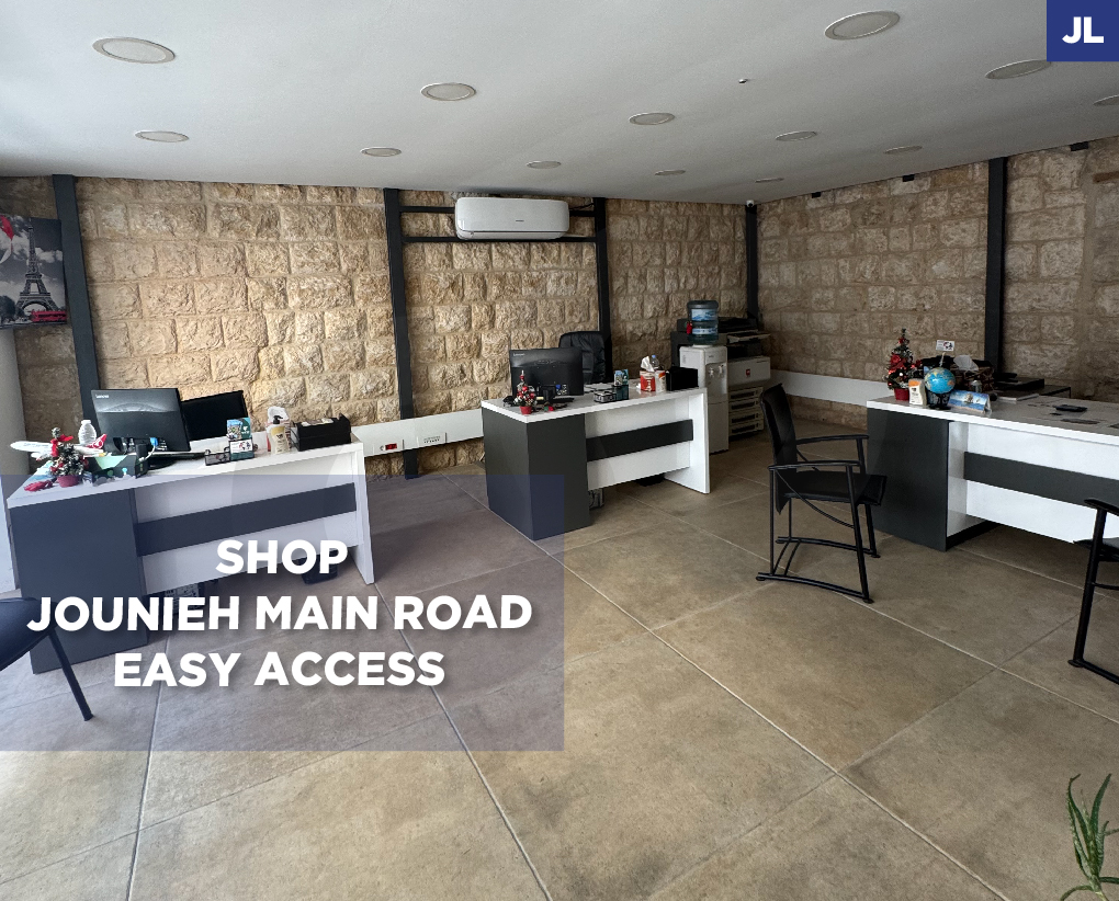 Shop for rent/Main road/Easy Access/Prime location/Keserouan/Jounieh