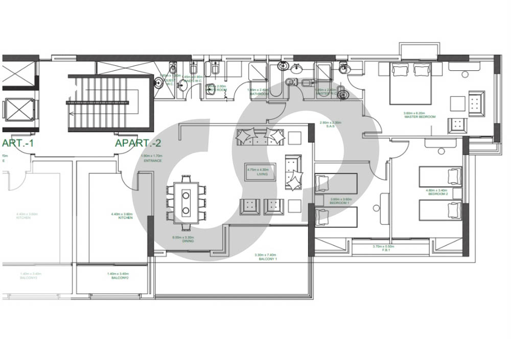 UNDER CONSTRUCTION / BUILDING FOR SALE/ BSALIM-METN — الصورة 2