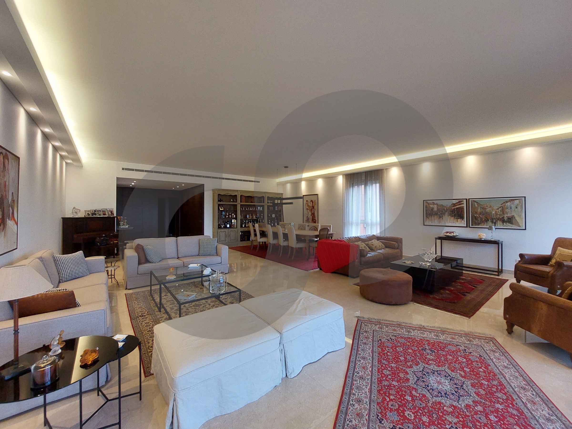 BALCONIES OFFERING SCENIC VIEWS/Furnished/ Hazmieh-Mar Takla,BAABDA — الصورة 2