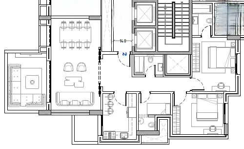Apartment for Sale in Raoucheh, Beirut, Lebanon — الصورة 3