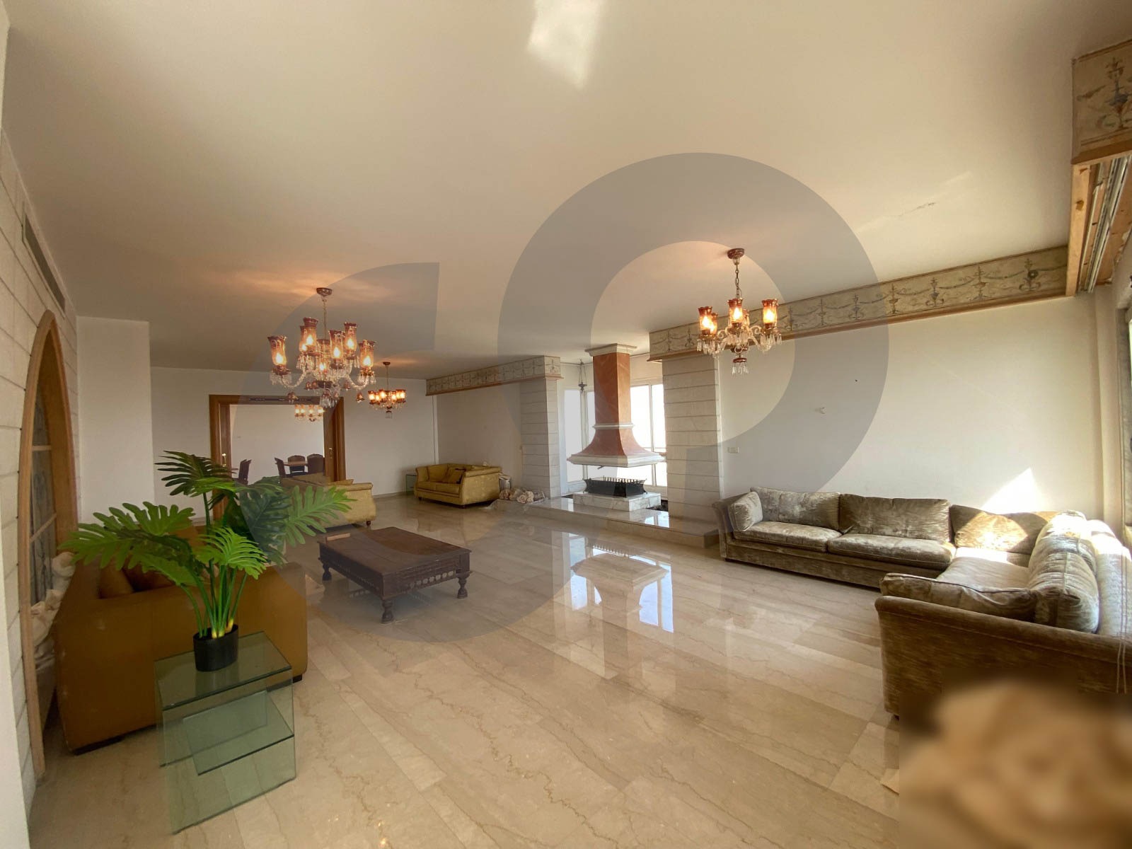 Panoramic Sea & Rock View, high floor, rawche — الصورة 2