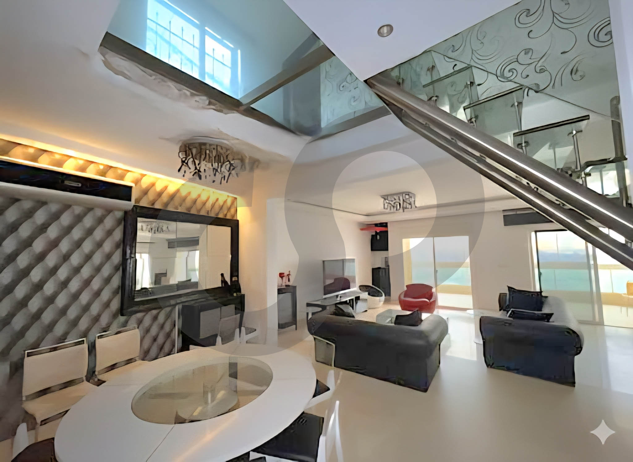 duplex, panoramic sea view, keserwan, sahel alma — الصورة 2