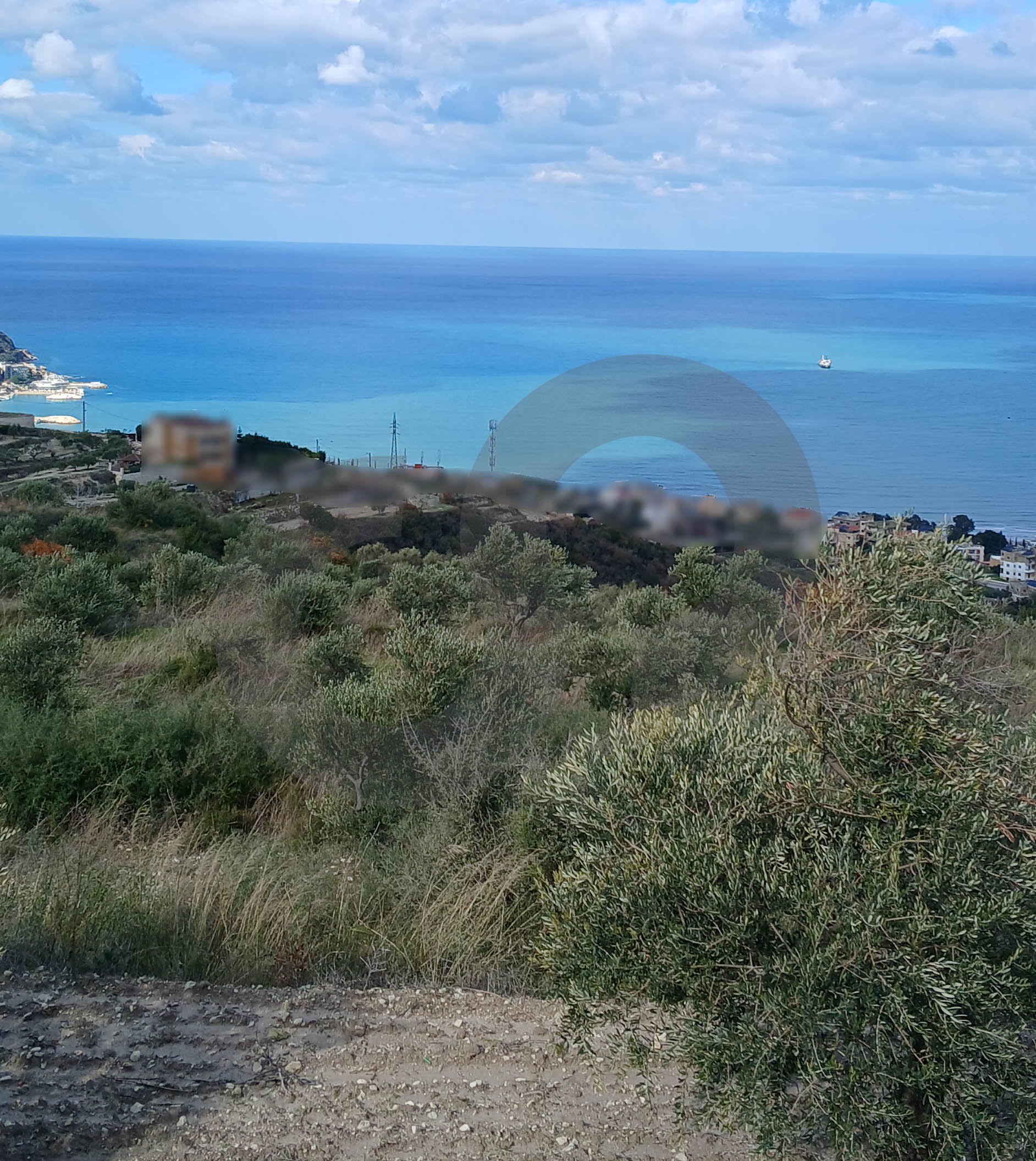 full sea view, 60$/sqm, kefraya — photo 2