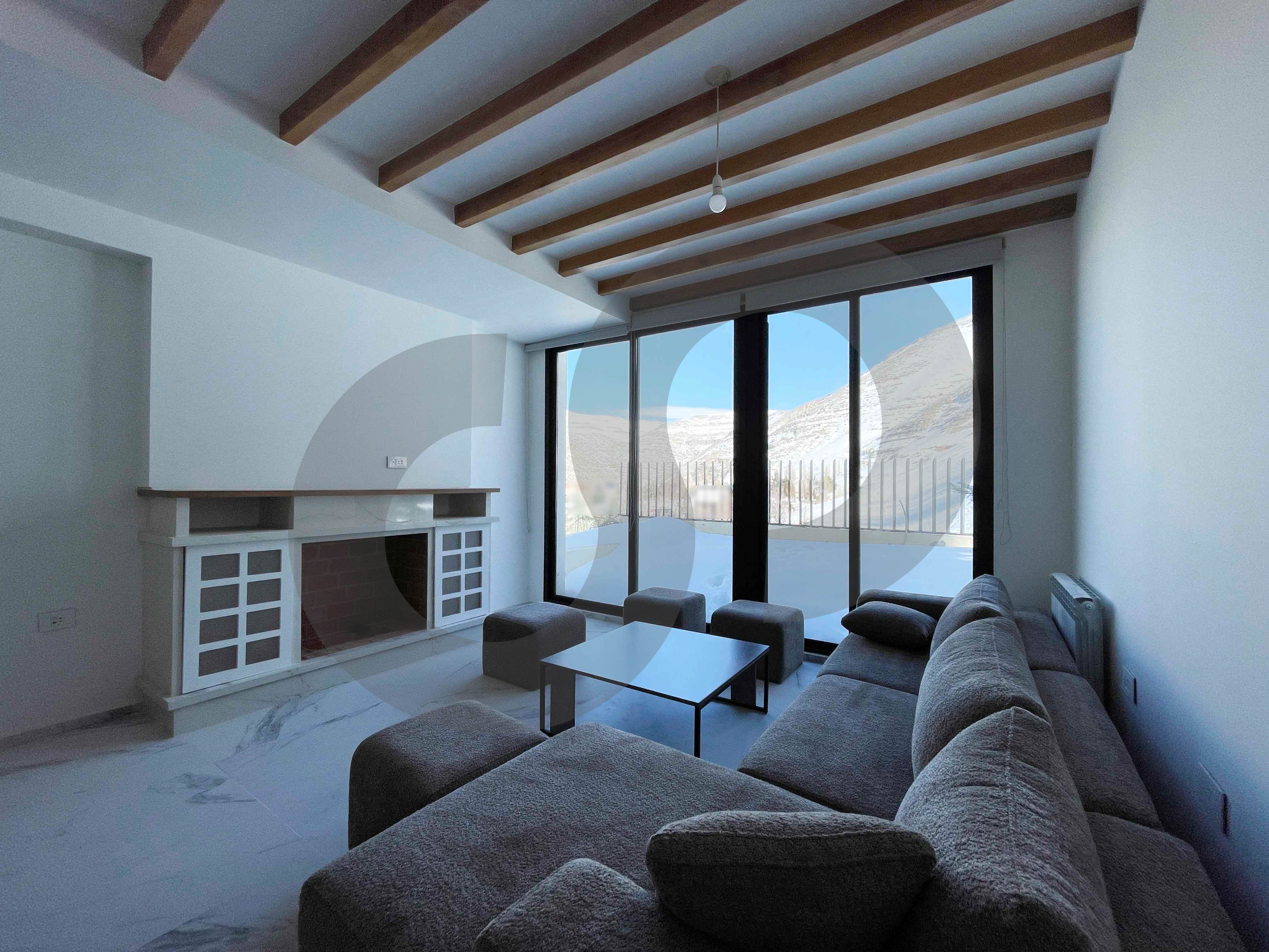 gated community,duplex , terrace, Kfardebian — الصورة 2