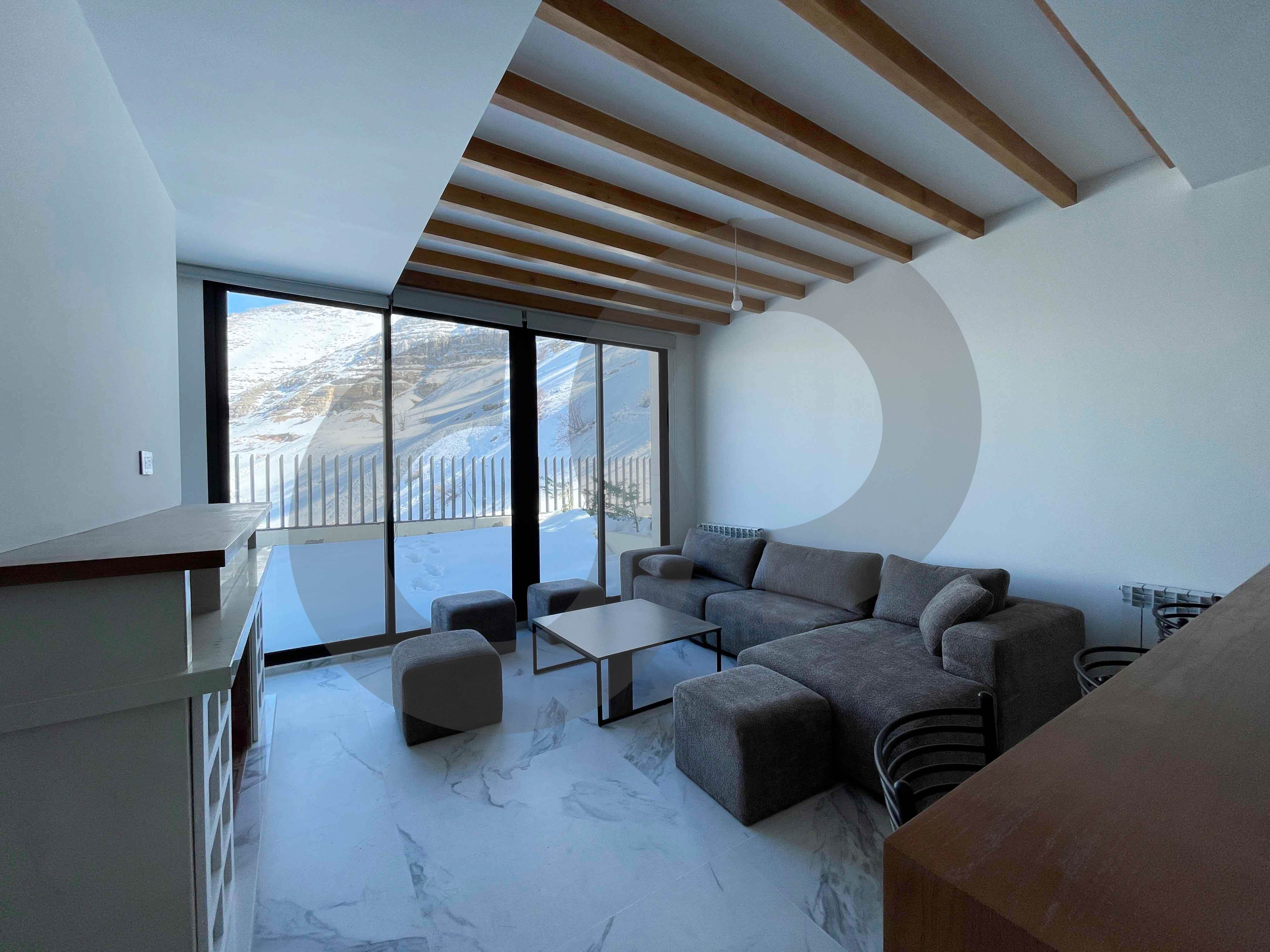 gated community,duplex , terrace, Kfardebian — الصورة 3