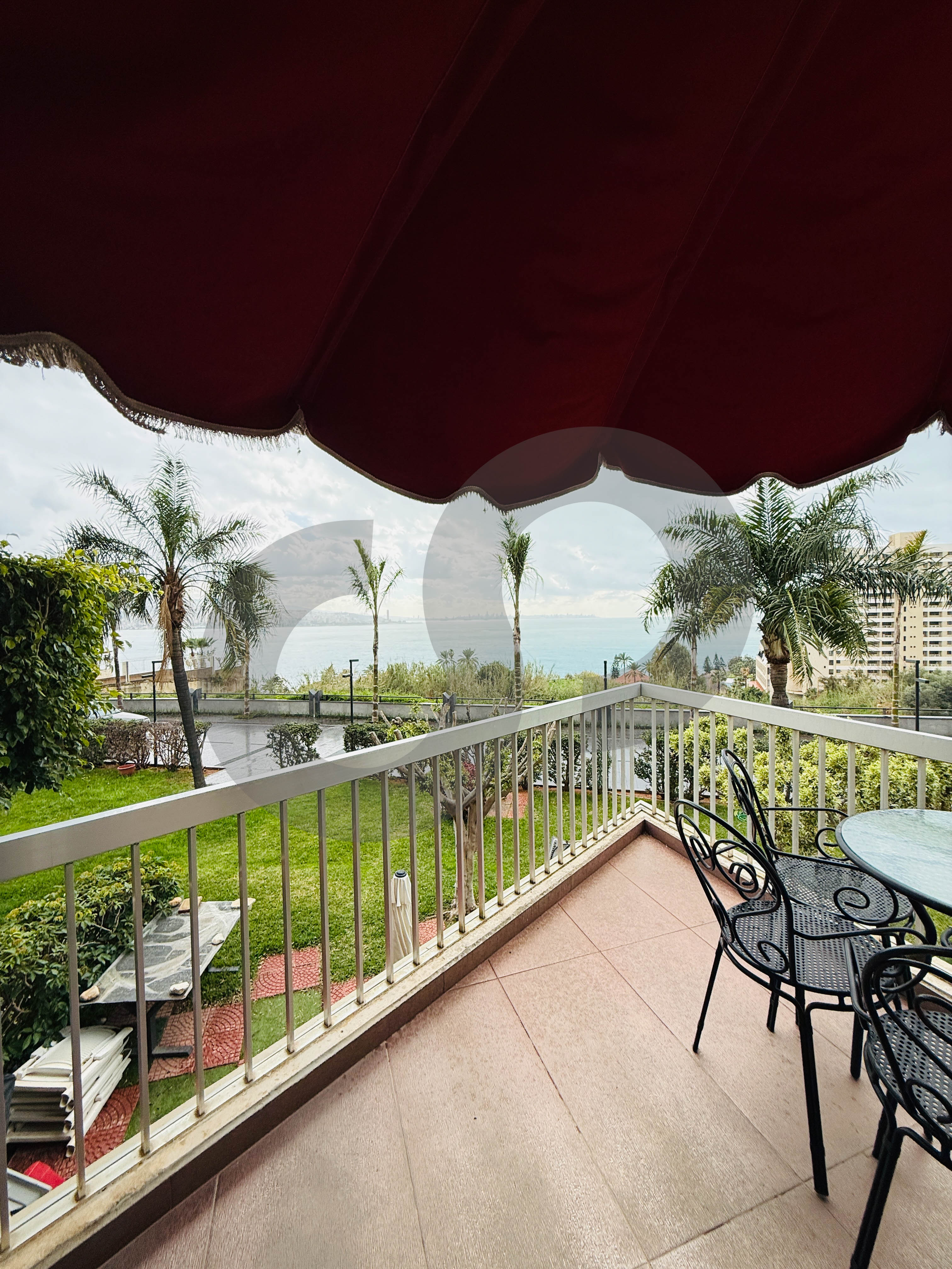 garden, covered parking, Tabarja, Aquamarina 1 — الصورة 2