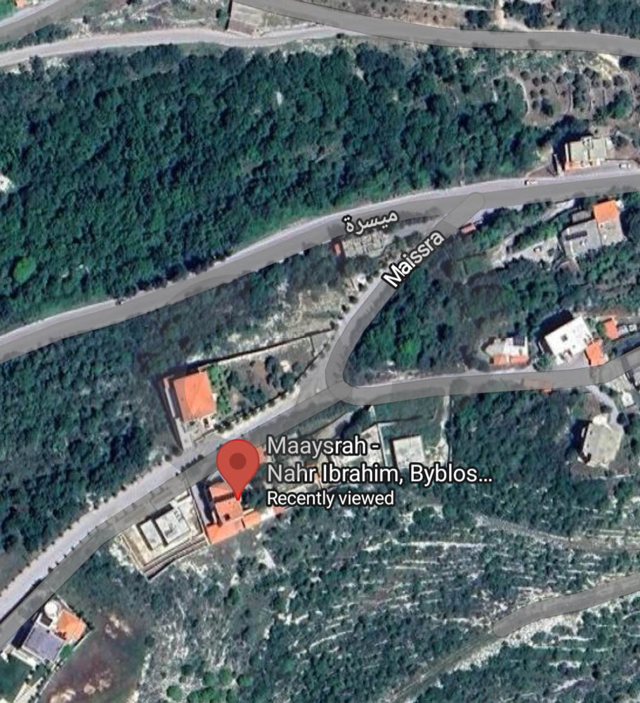 Near main road, Open sea view,Land in Maaysra — الصورة 2