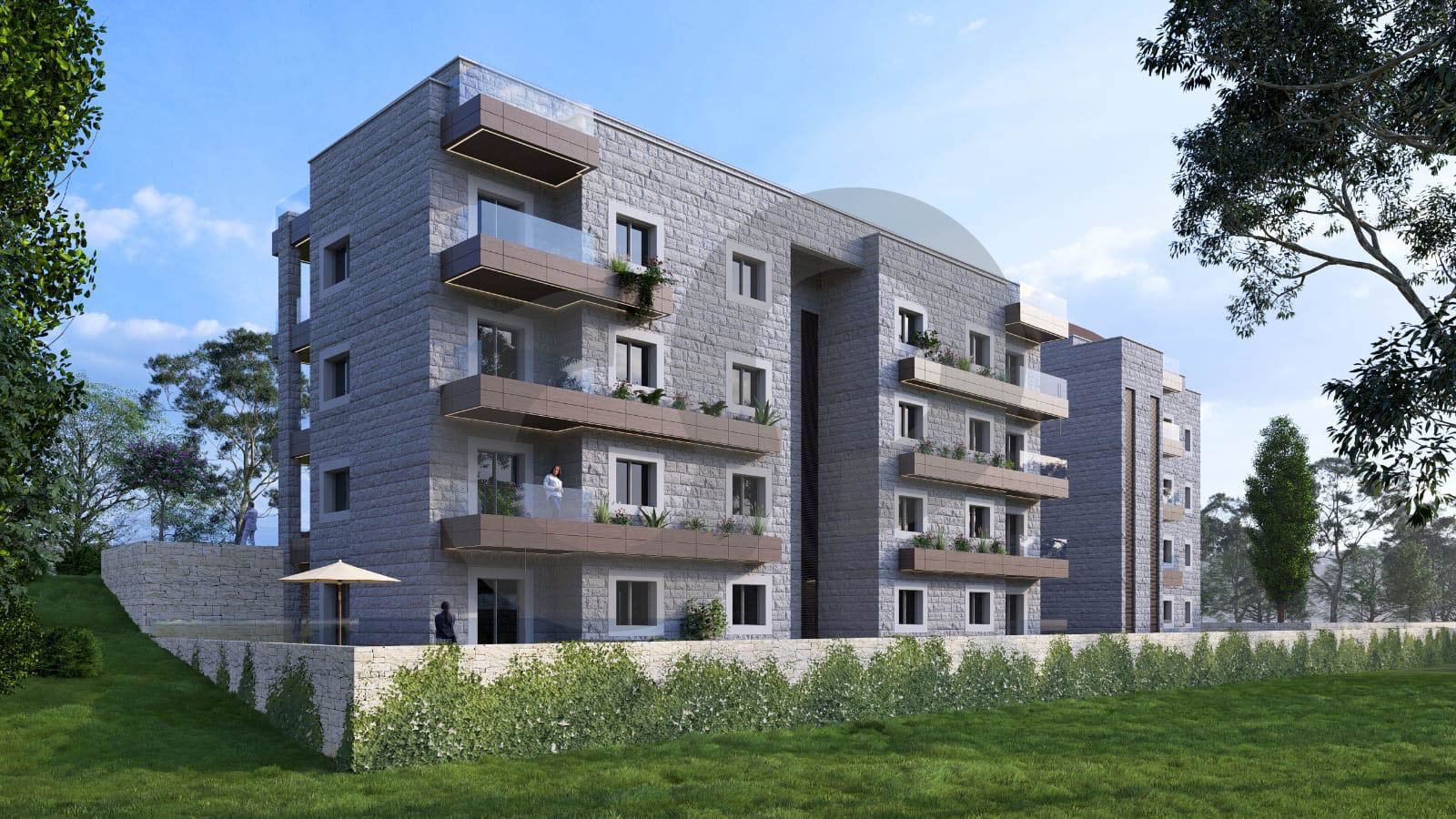under construction, covered parking, balcony,Kousba — الصورة 2