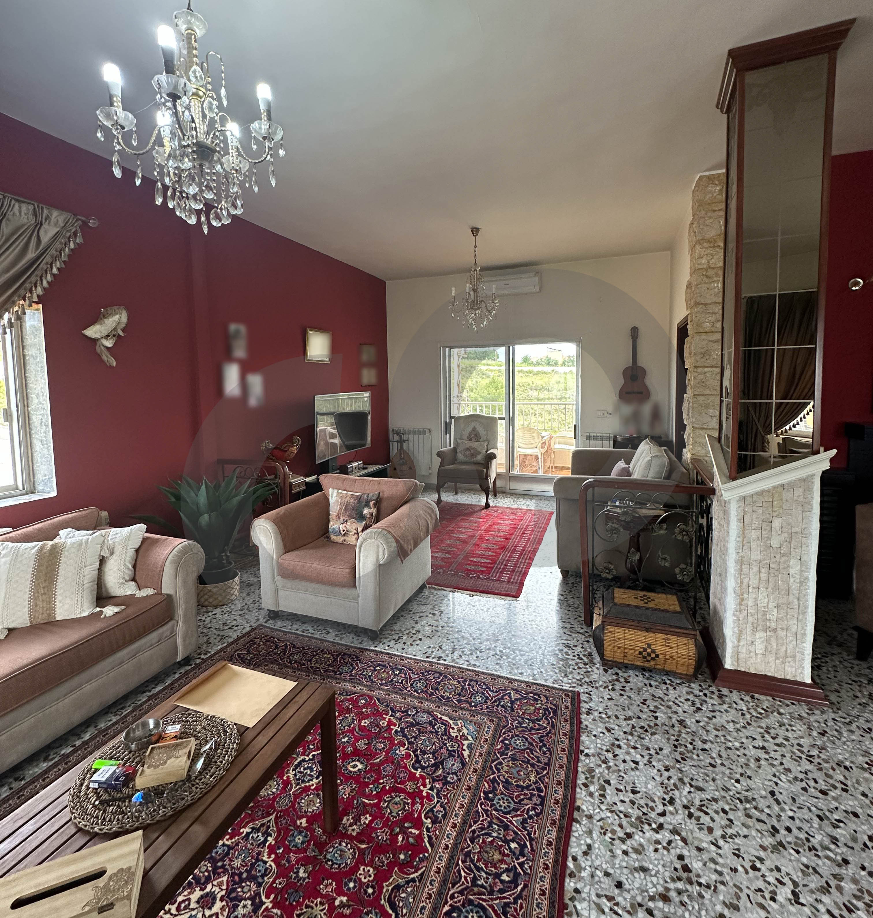 Full city & sea view, furnished, saida, Qaryeh — الصورة 2