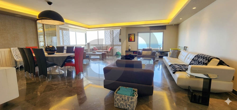 Unobstructed sea view , Relaxing Terrace, Modern decoration ,Metn-Mtayleb — الصورة 2