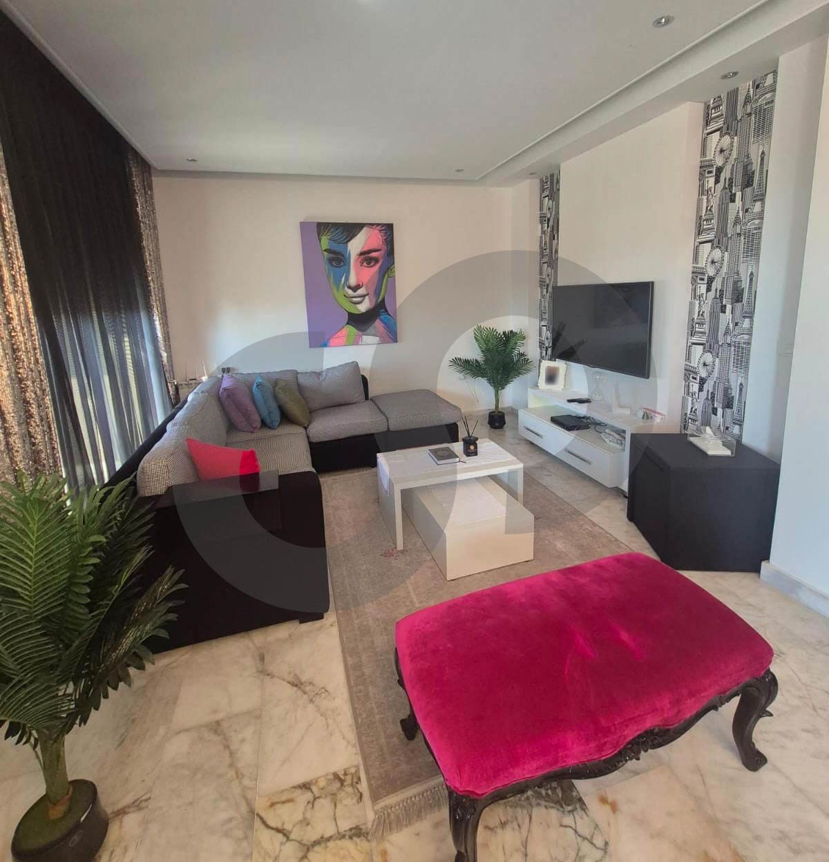 Terrace, garden, fully decorated, aley,bmekkine — الصورة 2