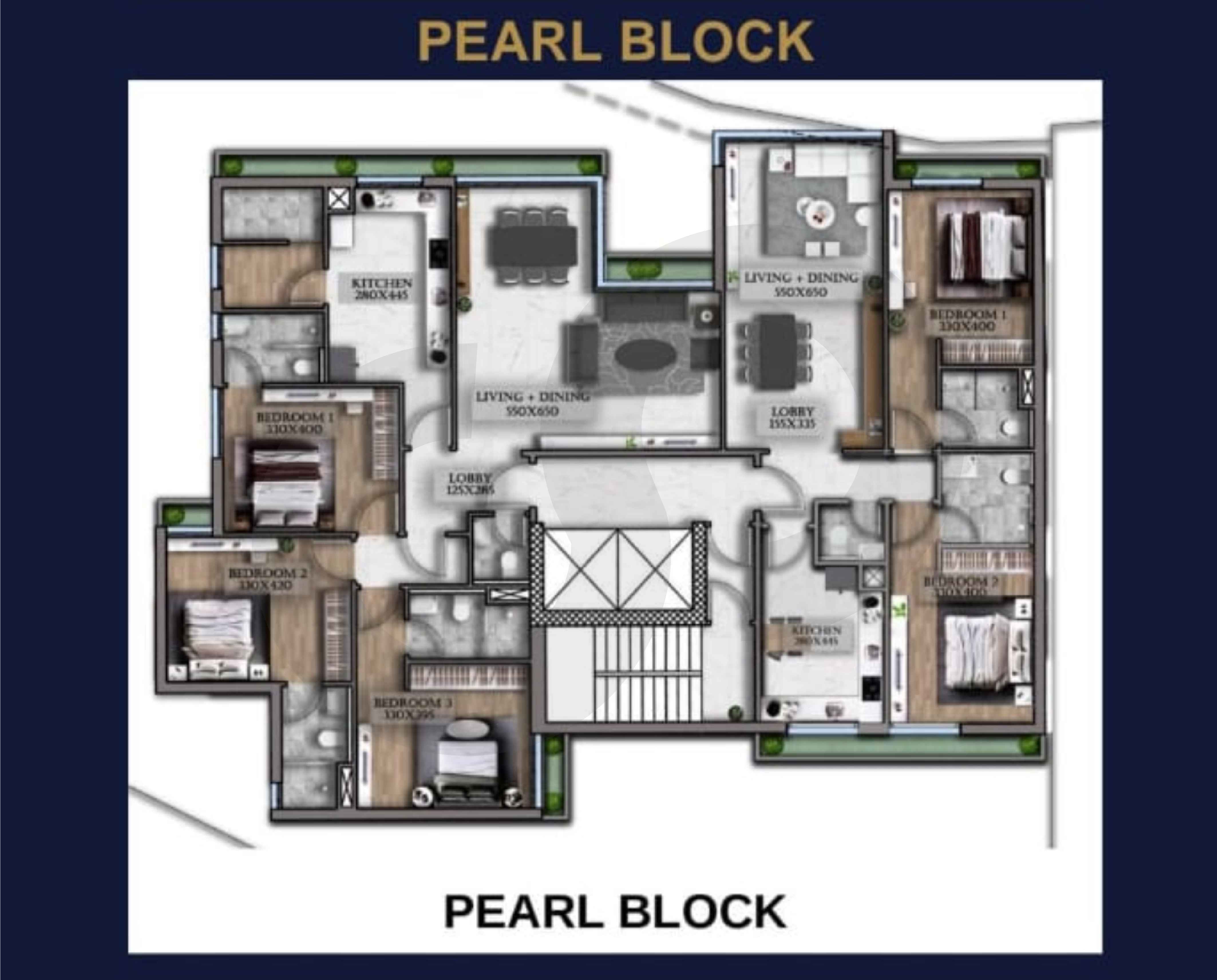 UNDER CONSTRUCTION/VERDUN/PROJECT /Title Deed — الصورة 3