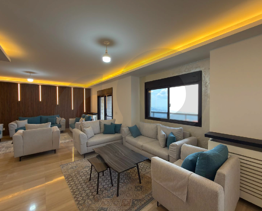 Duplex/Panoramic mountain and sea view/Keserouan/Sehayleh — الصورة 2